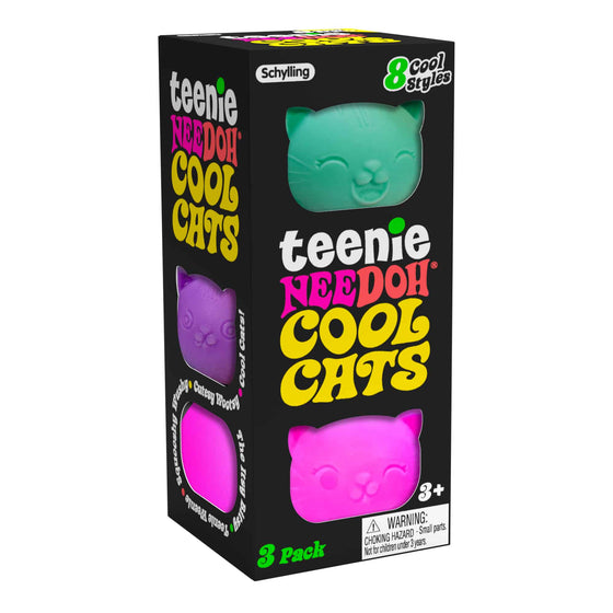 Teenie NeeDoh Cool Cats (Happy 59)